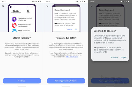 Protección contra el rastreo
