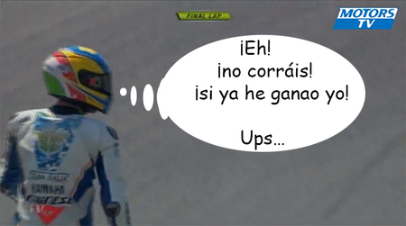 Un ganador al que se le olvida la última vuelta