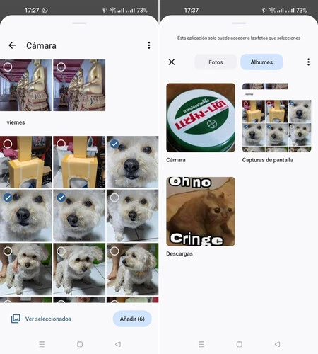 Google Keep の新しいドキュメント セレクター