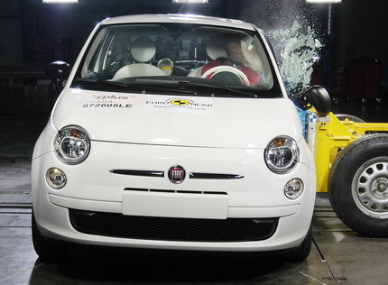 Fiat 500 Test EuroNCAP
