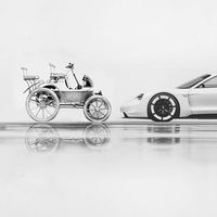 El ancestro del Porsche Taycan: así era el primer coche eléctrico diseñado por Ferdinand Porsche