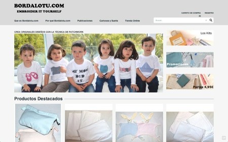 Bordalotu para que lo hagas tu mismo y crees originales diseños con la técnica del patchwork