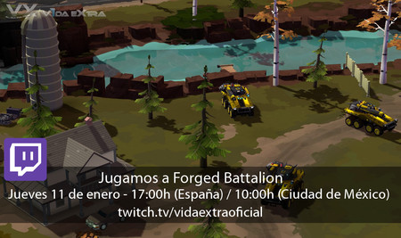 Streaming de Forged Battalion a las 17:00h (las 10:00h en CDMX)