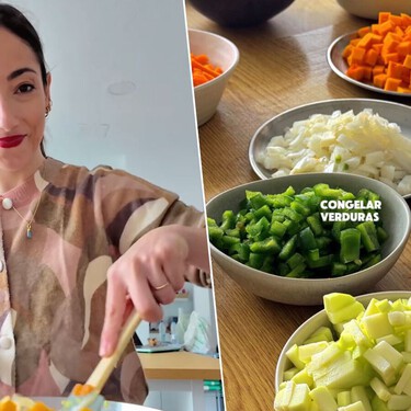 Nuria Garrido, cocinera, tiene el truco perfecto para congelar verduras: “Ocupan menos espacio y puedes "romper" sólo la cantidad que necesites”