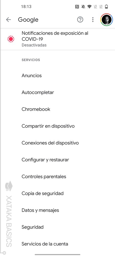 Servicios Google