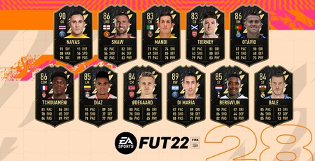 FIFA 22. TOTW: Equipo de la Semana 28, del 30 de marzo al 7 de abril de 2022