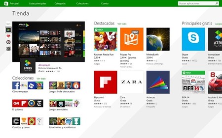 Windows Store actualiza su interfaz para que puedas encontrar aplicaciones fácilmente