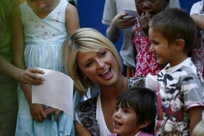 Paris Hilton, ¿solidaria en Suráfrica?