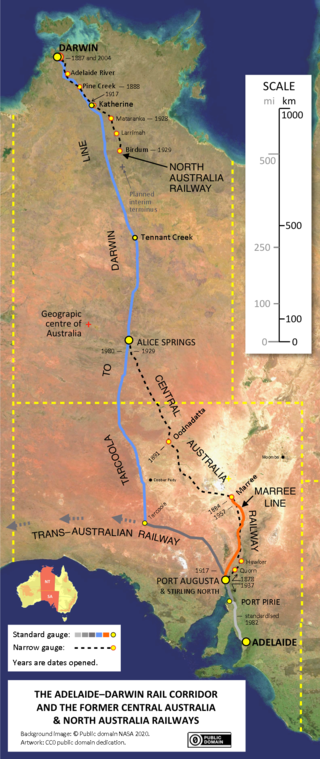 Lossless Page1 320px Map Of Australia S North South Rail Corridor Adelaide To Darwin Tiff