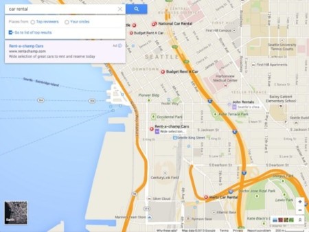 Se filtra una supuesta nueva interfaz de Google Maps