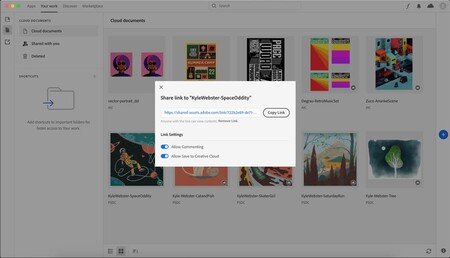 Adobe Creative Cloud añade funciones de colaboración a Photoshop e Illustrator: edición de documentos en la nube y revisiones
