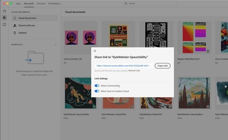 Adobe Creative Cloud añade funciones de colaboración a Photoshop e Illustrator: edición de documentos en la nube y revisiones