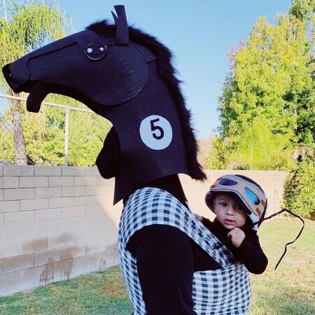 Jockey Baby Carrier Costume