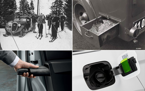 Las prácticas soluciones Škoda Simply Clever se remontan a los comienzos de la compañía