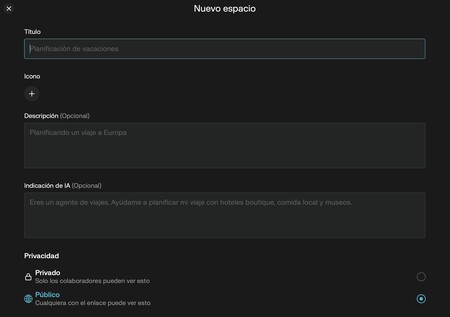 Espacios
