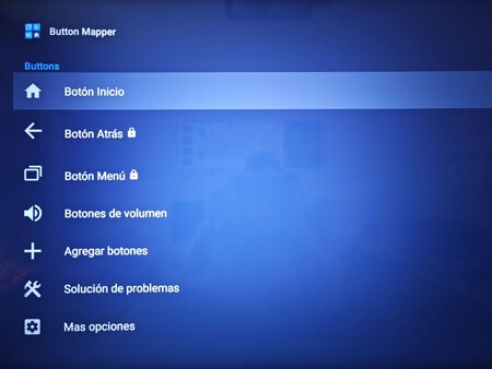 Dentro de 'Button Mapper' encontramos 'Agregar botones'