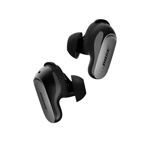 Bose Novedad Auriculares de botón QC Ultra Bluetooth (2.ª Gen), Auriculares de botón inalámbricos con cancelación de Ruido, hasta 6h de batería, IPX4, Audio inmersivo, Graves Profundos, Negro