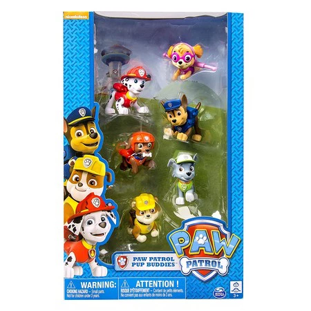 Atención: el set de seis figuras de la patrulla canina está en Amazon por 30,75 euros con envío gratis 