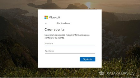 la seguridad dividir Monica Cómo recuperar tu vieja cuenta de Hotmail o crearte una nueva en Hotmail en  vez de en Outlook