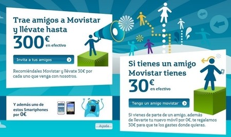 Movistar ´Vas de mi Parte`, te da hasta 300 euros por llevar clientes, desde Xataka ON