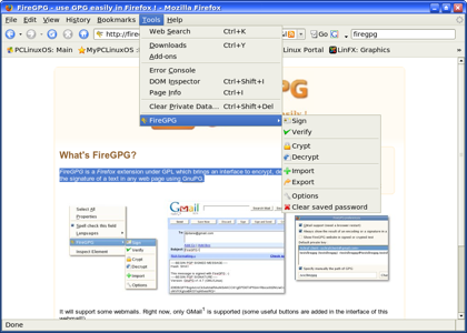 FireGPG, cifra tus correos de GMail