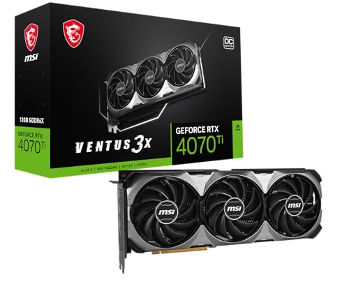 MSI GeForce RTX 4070 Ti Ventus 3X E 12G OC