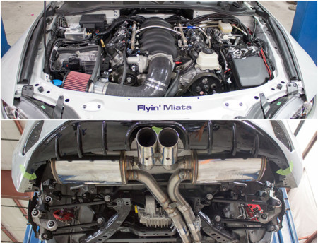 ¿Qué tal un Mazda MX-5 con motor Chevrolet LS3 V8?