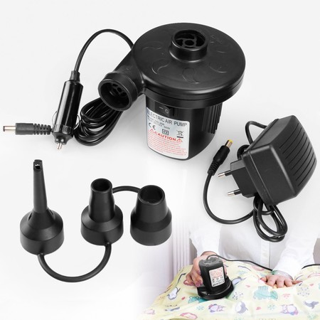 Oferta flash Amazon: Bomba de aire eléctrica rebajada a 10,19 euros ¡Puedes inflar todo rápidamente!