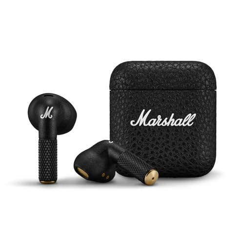 Marshall Minor IV Auriculares Inalámbricos Bluetooth, Auriculares Inalámbricos - Negro