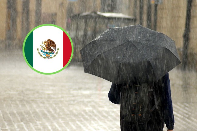 Lluvia Mexico Junio