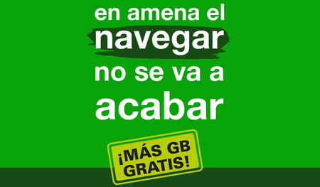 Amena aumentará los datos de sus tarifas móviles sin subir el precio a partir del 30 de septiembre