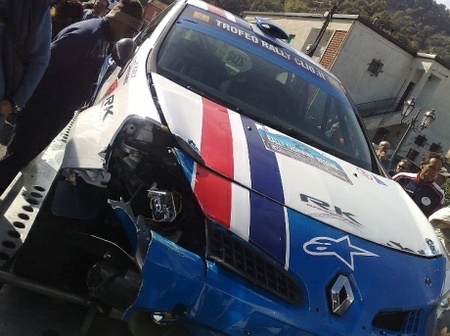 Robert Kubica termina su primer rally de forma violenta