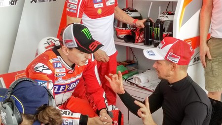 Stoner Lorenzo Sepang Test