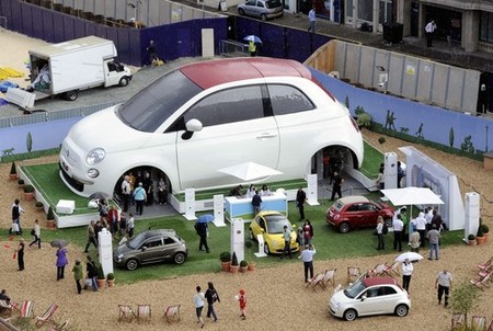 ¡Mamá, ese Fiat 500C me da miedo!