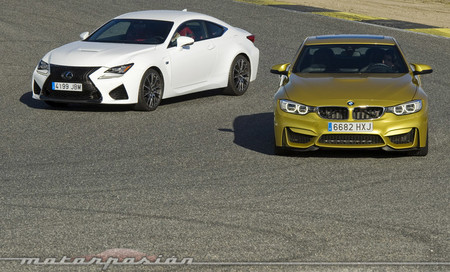 BMW M4 vs Lexus RC F Motorpasion 19 1000