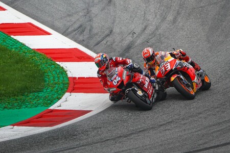 Dovizioso Marquez Austria Motogp 2019