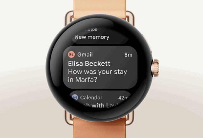 Gmail Calendar Wear Os