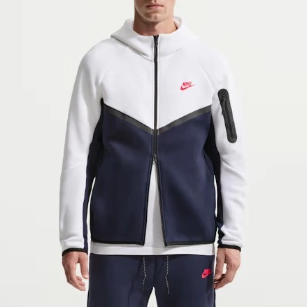Nike Tech Chaqueta Windrunner de tejido Fleece con cremallera completa - Hombre
