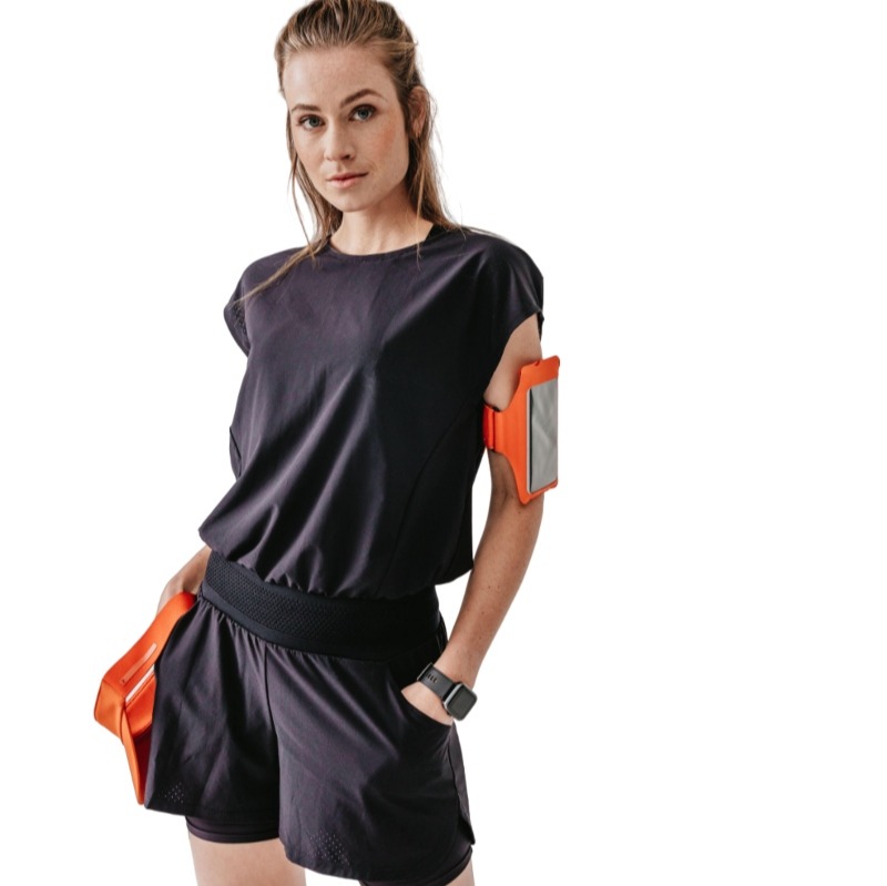 Mono running Mujer Dry+ negro

