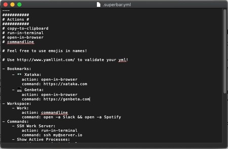 Superbar Yml Y Administrador De Aplicaciones