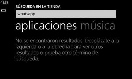 WhatsApp desaparece sin explicaciones de la Windows Phone Store