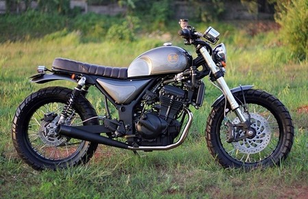The Bluster, una Kawasaki ZX 250 Ninja desnuda
