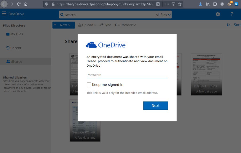 Cuidado con este e-mail fraudulento: la 