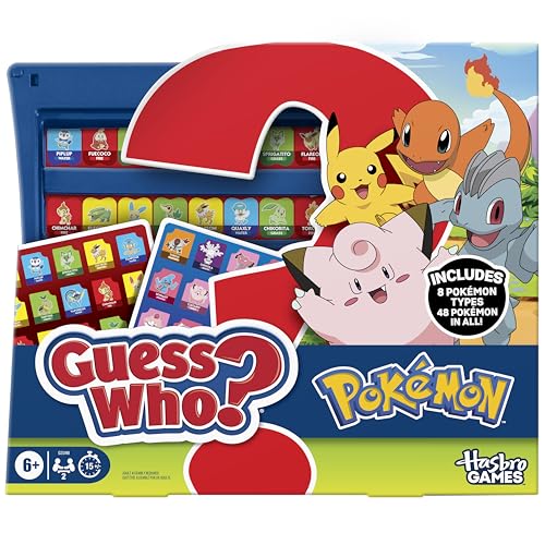 Hasbro Gaming Adivina Quién? Edición Pokémon