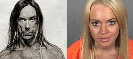 Iggy Pop quiere que Lindsay Lohan sea él en su peli, lo juramos