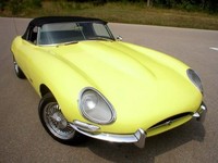 Réplica de un Jaguar E-Type basada en un Mazda RX-7