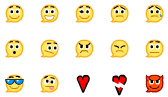 Google Gtalk con emoticones gráficos