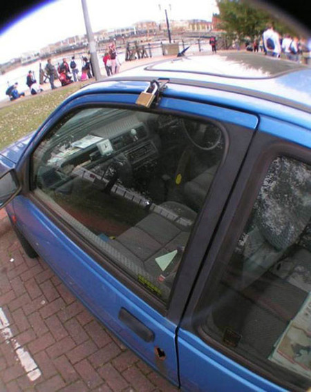 Sistemas antirrobo peculiares