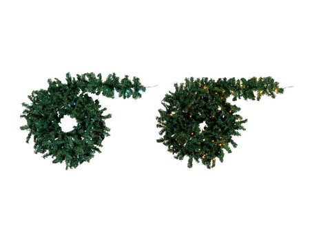 Guirnalda De Abeto Con Ledes Zoo