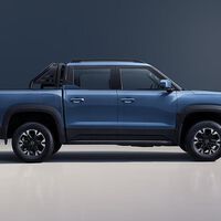 Práctica pick-up con motor híbrido en México. Recorre 100 km en modo eléctrico y tiene 6 años de garantía 